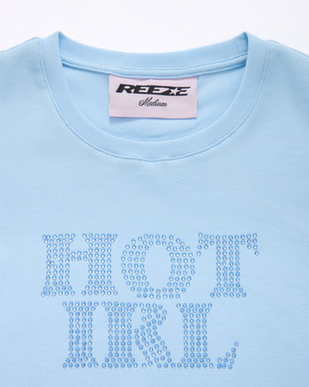 Hot IRL Baby Tee - Blue