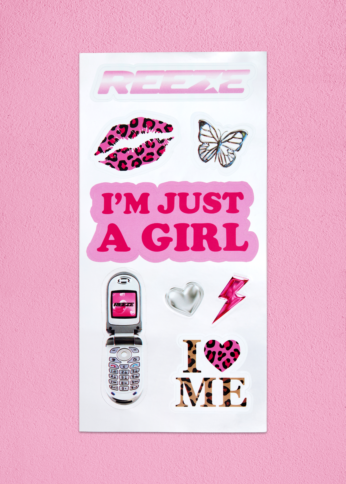 Reeze Sticker Sheet